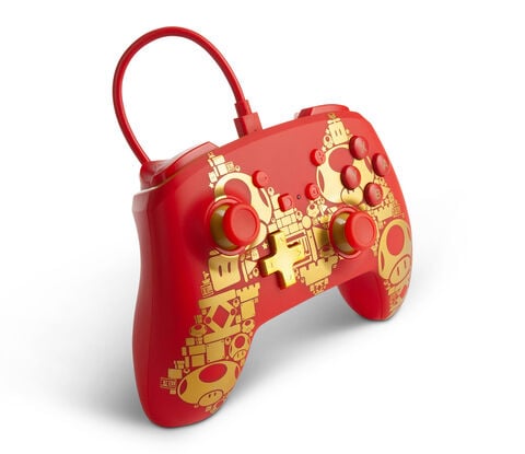 Manette Filaire Switch Golden Mario